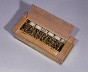 Machine à calculer inventée par Blaise Pascal en 1642