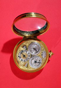 Montre-calendrier, vers 1690