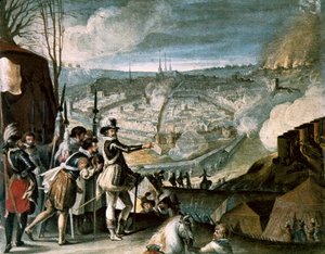 Camp des troupes de Henri IV