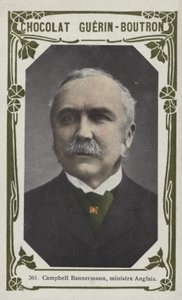Campbell Bannermann, ministre anglais