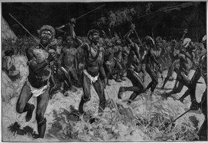 Révolte des Canaques en Nouvelle-Calédonie - French School