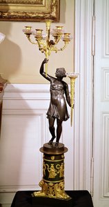 Candélabre (bronze) - French School