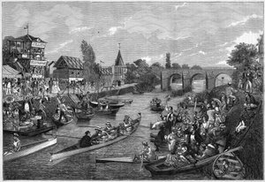 Canoë sur la Seine à Joinville-le-Pont - French School
