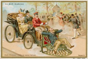 Voiture avec un équivalent piéton d