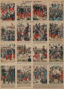 Carrière du général français Charles-Denis Bourbaki - French School