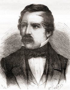 Carl August von Steinheil, extrait de Les Merveilles de la Science, publié vers 1870 (gravure)