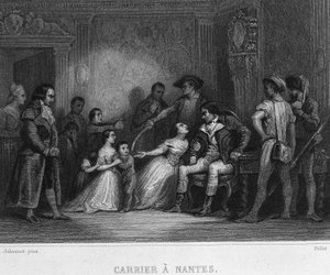 Carrier à Nantes - dans « Révolution française » par Thiers. 19ème siècle - French School