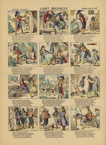 Bande dessinée de Cadet Rouselle - French School