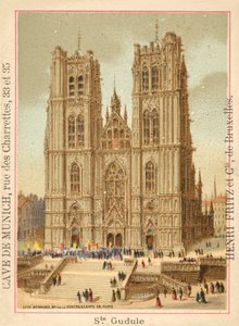 Cathédrale Saint-Michel et Sainte-Gudule, Bruxelles - French School
