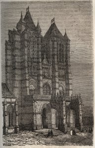 Cathédrale Notre-Dame de Noyon dans l