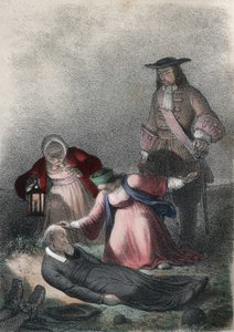 Catherine I de Russie (Marta Elena Skavronska, plus tard Marfa Samuilovna Skavronskaya) - Catherine I (1684 - 1727), enfant, trouve le pasteur Skovronski, le pasteur qui l