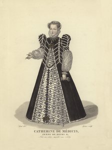 Catherine de Médicis, épouse du roi Henri II de France