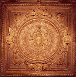 Plafond de la chambre d