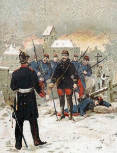 Cimetière de Loigny le 2 décembre - French School
