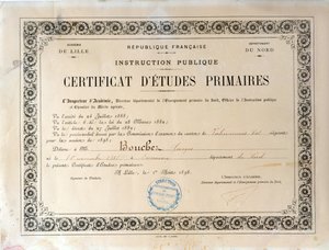 Certificat d