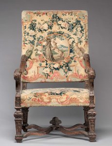 Chaise, fabricant Savonnerie Factory, avant 1717