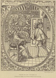 Chaise du roi Charles IX de France, 16e siècle - French School