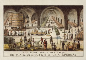 Caves de champagne de E Mercier & Co, Épernay, France