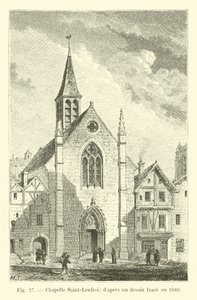 Chapelle Saint-Leufroi; d
