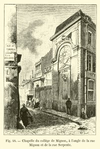 Chapelle du collège de Mignon, à l