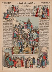 Charlemagne, 768-814 - French School