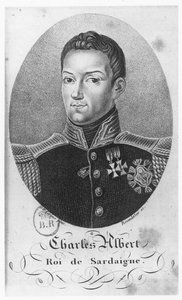 Charles Albert, Roi de Sardaigne - French School
