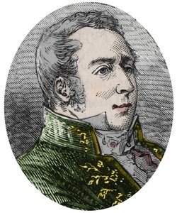 Charles Augustin (Charles-Augustin) Coulomb (1736-1806), scientifique, ingénieur, physicien - Gravure dans «Sciences à la portée de tous - Physique et chimie populaires» par Alexis Clerc - Fin du 19e siècle - Collection privée - French School
