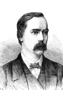 Charles BRIGHT (1832-1888), ingénieur anglais, installation du câble télégraphique transatlantique. Gravure 1868