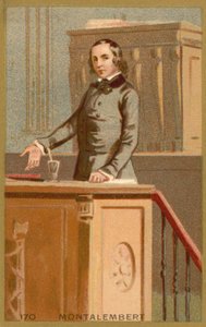 Charles Forbes René de Montalembert, historien français
