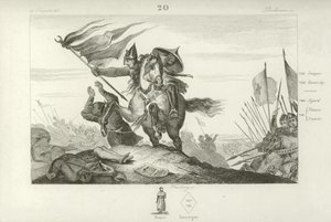 Charles Martel à la bataille de Poitiers, 732