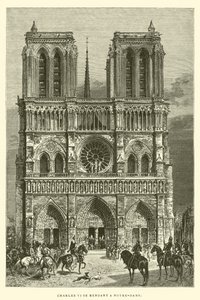 Charles VI se rendant à Notre-Dame