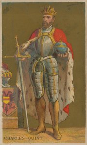 Charles V, empereur du Saint-Empire romain germanique - French School