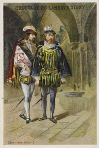 Charles V, Empereur du Saint-Empire romain germanique - French School