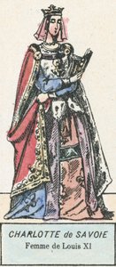 Charlotte de Savoie, Femme de Louis XI - French School