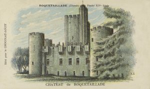 Château de Roquetaillade, Roquetaillade, Gironde - French School