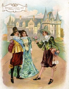 Châteaux de la Loire : Chambre rose du château d