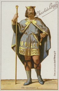 Childebert II - French School