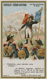 Carte de commerce Chocolat Guerin-Boutron, série Mots Historiques - French School