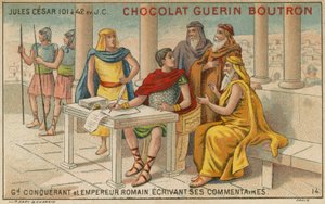 Carte commerciale Chocolat Guérin Boutron - French School