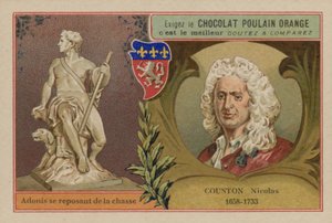 Carte de commerce Chocolat Poulain Orange - French School