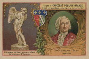 Carte de commerce Chocolat Poulain Orange - French School