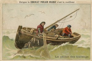Carte commerciale Chocolat Poulain Orange - French School