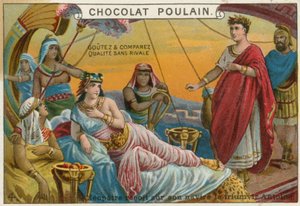 Carte commerciale Chocolat Poulain