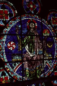 Le Christ en tant que Logos, XIIIe siècle - French School