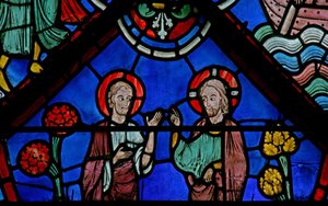 Le Christ commissionne Saint Thomas - French School