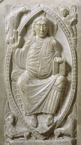 Christ en majesté, du déambulatoire - French School
