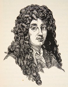 Christiaan Huygens, copie par Boris Mestchersky, illustration de Histoire de la Nation Française, Sciences, Volumes I & II, par Gabriel Hanotaux, 1924 - French School