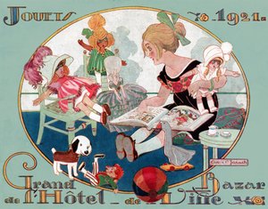 Jouets de Noël. (Illustration) - French School