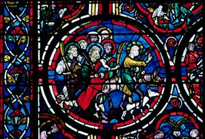 Entrée du Christ à Jérusalem - French School