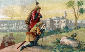Chromolithographie de la fin du 19e siècle. - French School